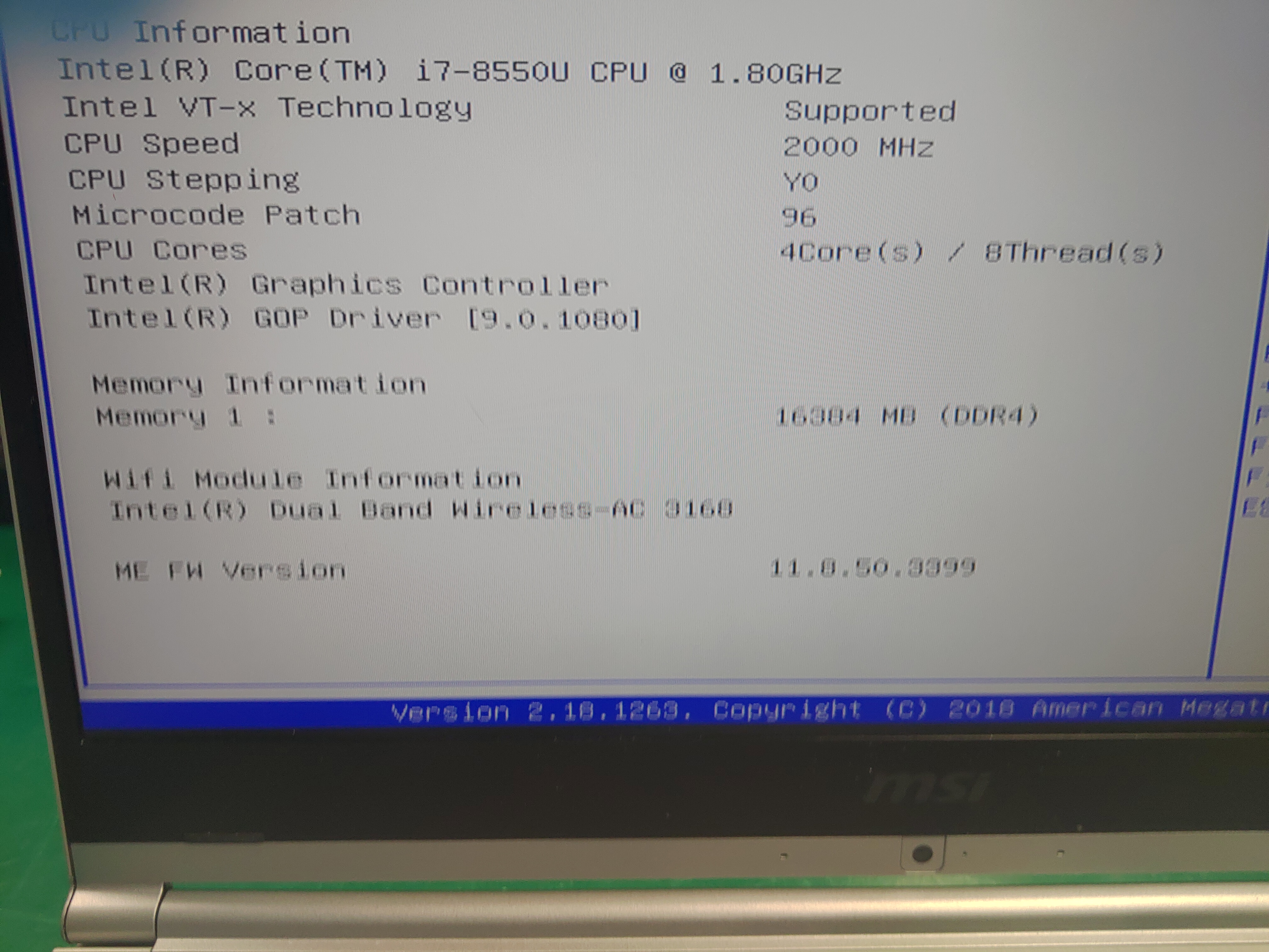 サポート日誌】MSIノート PS42 8RB-005JP メモリ増設を承りました