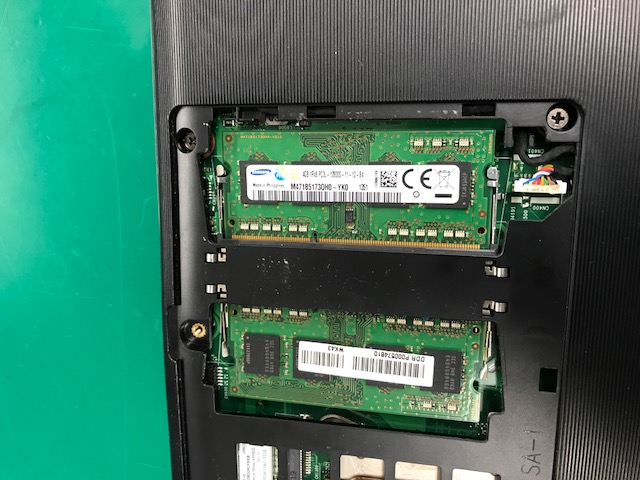 修理日誌 東芝 Dynabook Ssd換装実施しました Zoaブログ