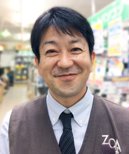 ＺＯＡ 山梨中央店 店長