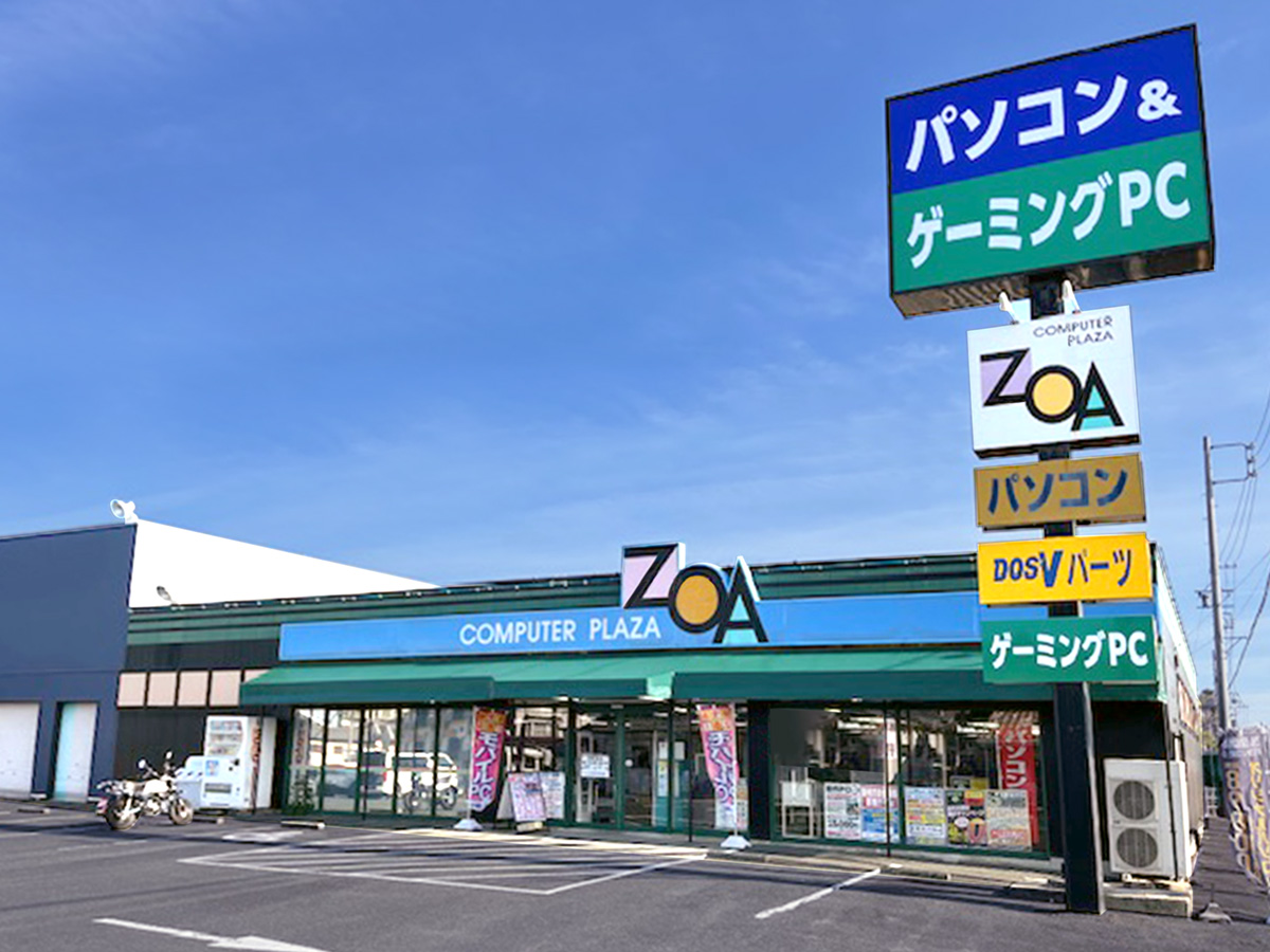 ＺＯＡ 豊橋店の店舗外観
