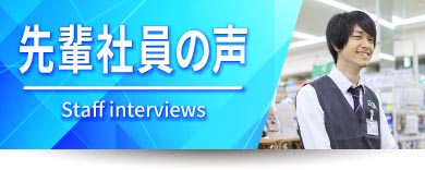 先輩社員の声